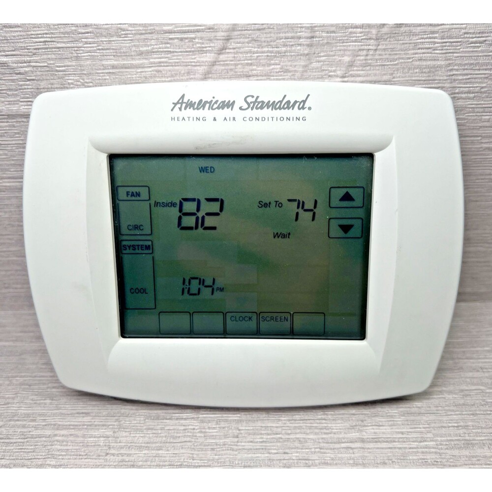 American Standard TH8110U1037 ACONT800AS11AAA  7-Day Programmable Thermostat
